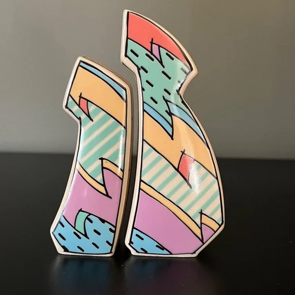 ROSENTHAL "FLASH" Salt & Pepper Set Design by Dorothy Hafner - Picture 4 of 4